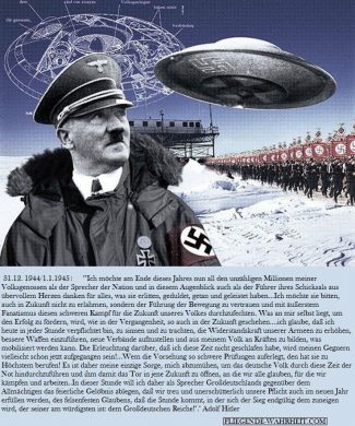 AH Neujahrsdank 1944:45