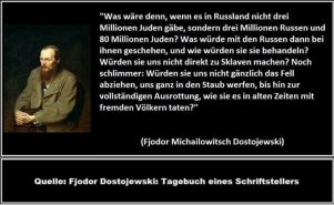 Dostojewski Sklaven der Juden