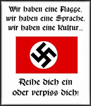 Fahne und Kultur