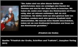 Friedrich der Große zu Juden