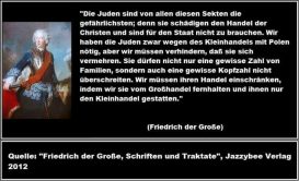 Friedrich der Große zu Juden