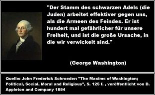 George Washington gegen Juden