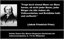 Jacob Fries zu Juden