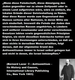 Jude Lazare zu Juden