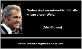 Mel Gibson zu Juden
