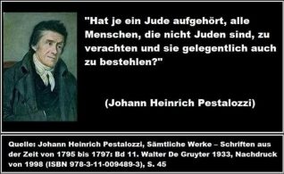 Pestalozzi zu Juden