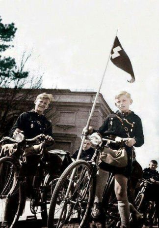 HJ mit Fahrrad