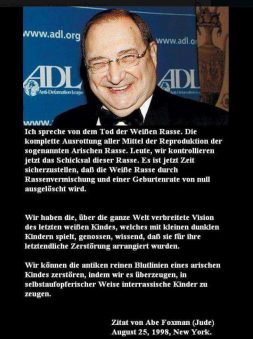Jude Fox zum Tod der weißen Rasse