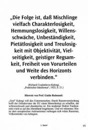 Kalergie Plan
