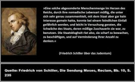 Schiller zu Juden