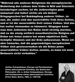 Schopenhauer zu Juden 2