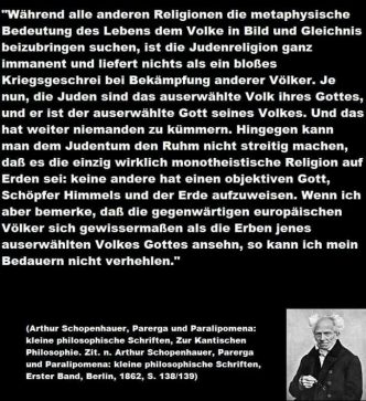 Schopenhauer zu Juden 2