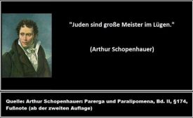 Schopenhauer zu Juden