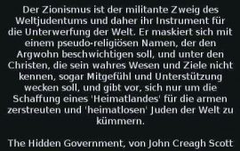 Scott zu Zionismus
