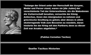 Tacitus zu Juden