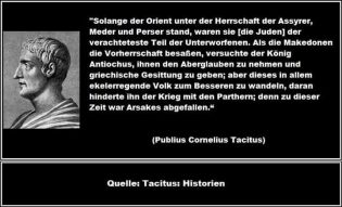 Tacitus zu Juden