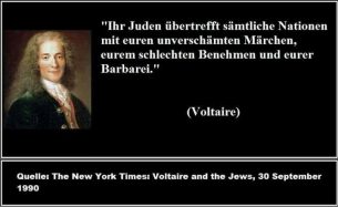 Voltaire zu Juden