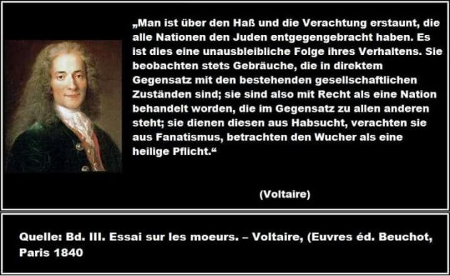 Voltaire zu Juden 4