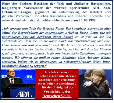 Jude Foxman Tod der weißen Rasse