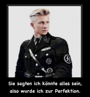 Junger SS Soldat Deutsch