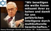 Kissinger zu weißer Rasse