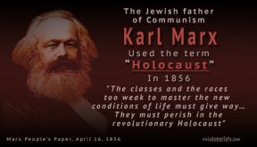 Karl Marx Holocaust