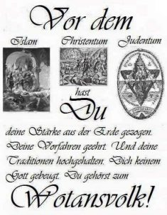 Judenreligion vs Wotanvolk