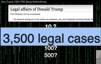 Trump 3500 Anklagen