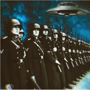 Waffen-SS-troops-and-German-flying-saucer.PNG